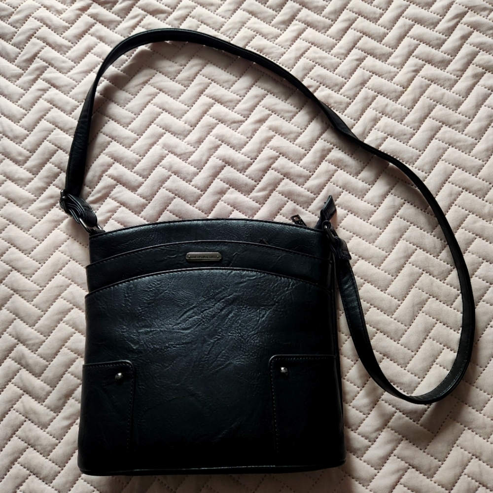 Black handbag